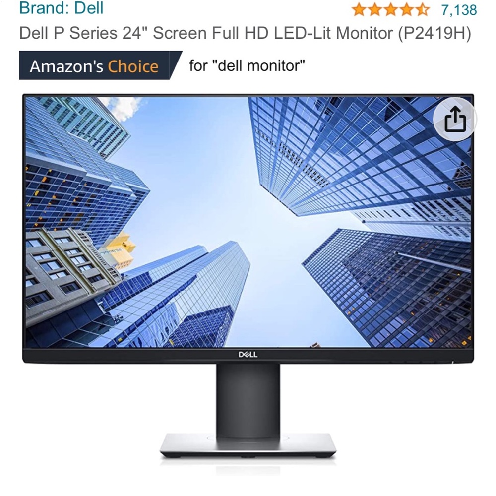 BNIB Dell 23 inch monitor